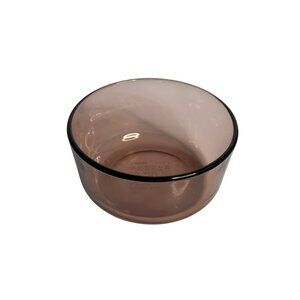 VTG Pyrex Corningware A-31 Glass Mixing Bowl 500 ML Cranberry 2.25"x4.75"